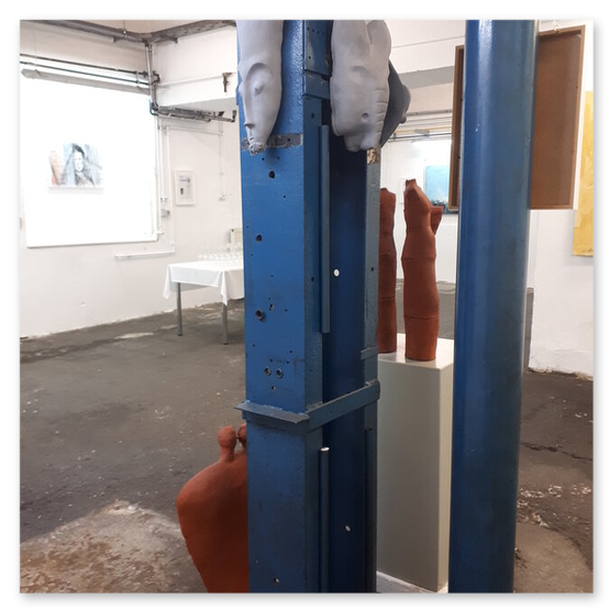Kunstwerke in der Kunstfabrik in Bärnbach 