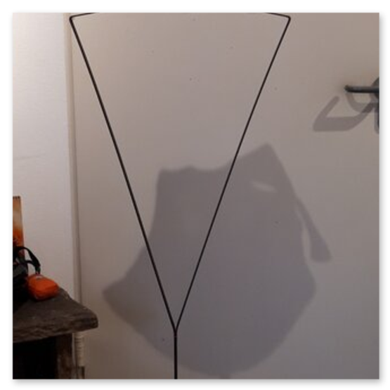 Einige Kunstwerke in Glas, vorwiegend Masken, welche auch verkauft werden können