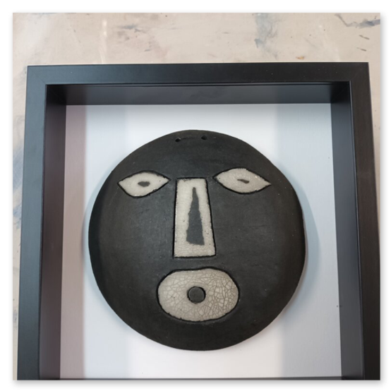 Kunsterke aus Keramik in Raku Brenntechnik von Elisabeth Raunig