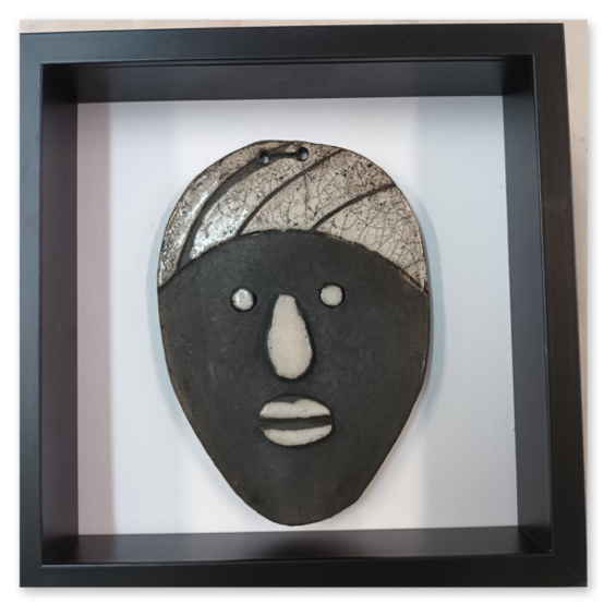 Kunsterke aus Keramik in Raku Brenntechnik von Elisabeth Raunig