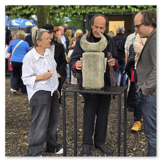 Ausstellung in Klagenfurt, Thema Caliboc - der Wächter des Feuers