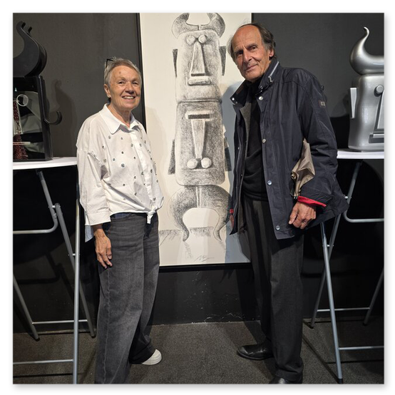 Ausstellung in Klagenfurt, Thema Caliboc - der Wächter des Feuers