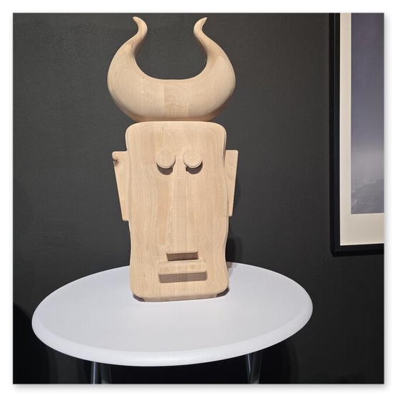 Ausstellung in Klagenfurt, Thema Caliboc - der Wächter des Feuers