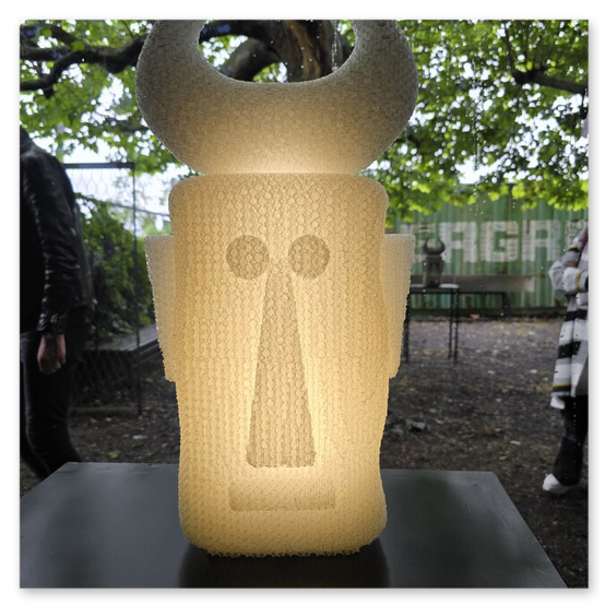 Ausstellung in Klagenfurt, Thema Caliboc - der Wächter des Feuers