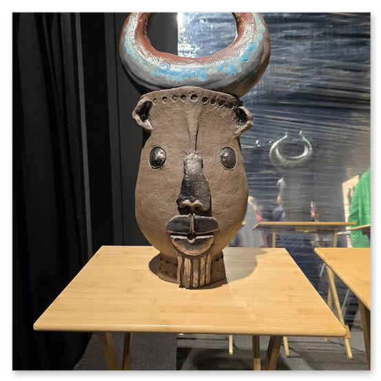 Ausstellung in Klagenfurt, Thema Caliboc - der Wächter des Feuers