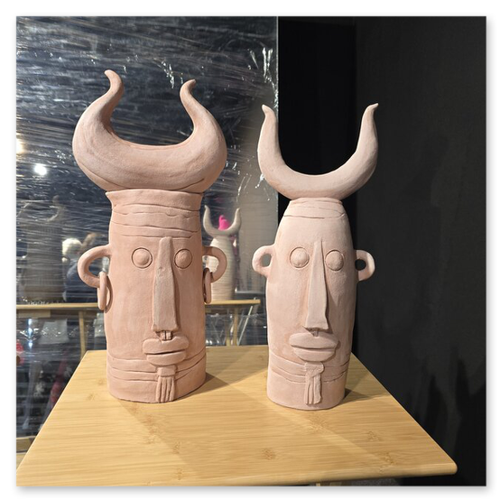 Ausstellung in Klagenfurt, Thema Caliboc - der Wächter des Feuers