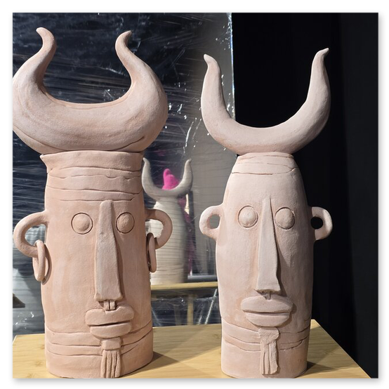 Ausstellung in Klagenfurt, Thema Caliboc - der Wächter des Feuers
