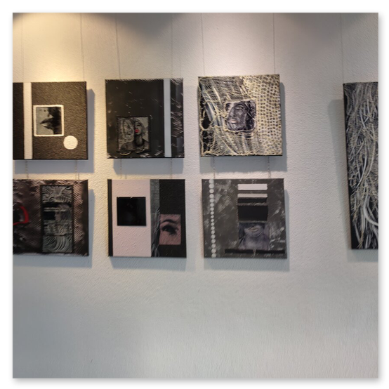 Ausstellung MOEL2ART in der Galerie am Schloßbergtor. Bilder der Vernisage und dere Kunstwerke von Monika Barwig und Elisabeth Raunig.