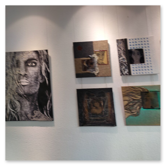 Ausstellung MOEL2ART in der Galerie am Schloßbergtor. Bilder der Vernisage und dere Kunstwerke von Monika Barwig und Elisabeth Raunig.