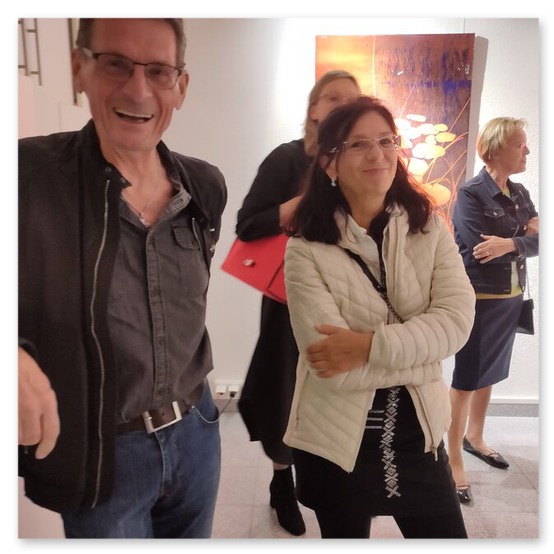 Ausstellung MOEL2ART in der Galerie am Schloßbergtor. Bilder der Vernisage und dere Kunstwerke von Monika Barwig und Elisabeth Raunig.