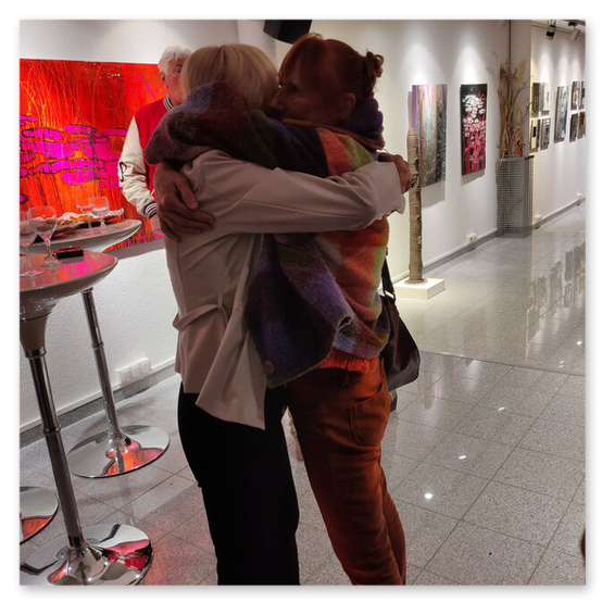 Ausstellung MOEL2ART in der Galerie am Schloßbergtor. Bilder der Vernisage und dere Kunstwerke von Monika Barwig und Elisabeth Raunig.