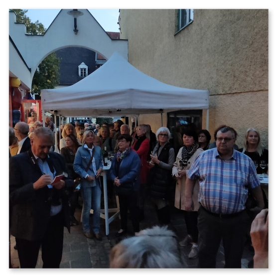 Ausstellung MOEL2ART in der Galerie am Schloßbergtor. Bilder der Vernisage und dere Kunstwerke von Monika Barwig und Elisabeth Raunig.