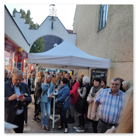 Ausstellung MOEL2ART in der Galerie am Schloßbergtor. Bilder der Vernisage und dere Kunstwerke von Monika Barwig und Elisabeth Raunig.