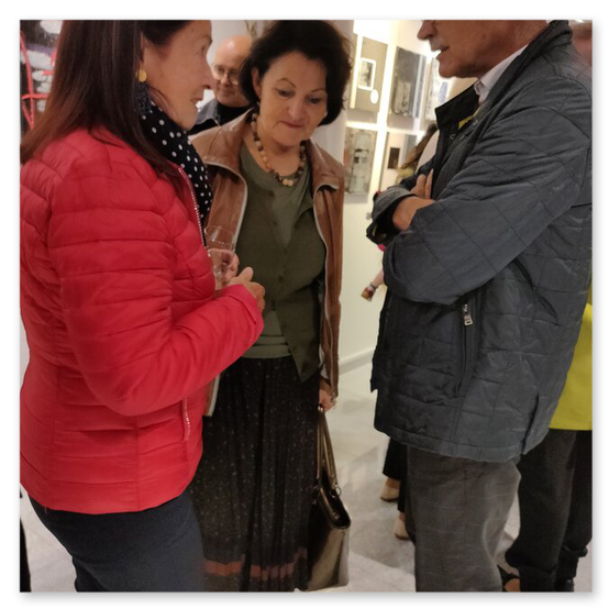 Ausstellung MOEL2ART in der Galerie am Schloßbergtor. Bilder der Vernisage und dere Kunstwerke von Monika Barwig und Elisabeth Raunig.