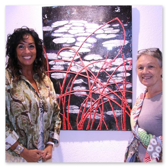 Ausstellung MOEL2ART in der Galerie am Schloßbergtor. Bilder der Vernisage und dere Kunstwerke von Monika Barwig und Elisabeth Raunig.