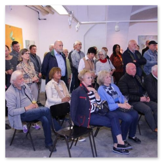 Ausstellung "Visionen" in der Kunstfabrik in Bärnbach. Vernisage und einige Kunstwerke