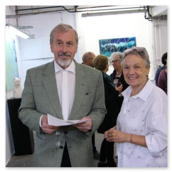 Ausstellung "Visionen" in der Kunstfabrik in Bärnbach. Vernisage und einige Kunstwerke