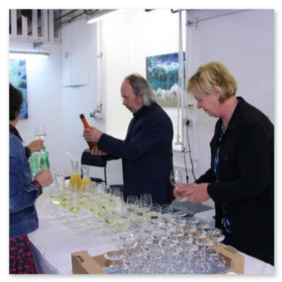Ausstellung "Visionen" in der Kunstfabrik in Bärnbach. Vernisage und einige Kunstwerke