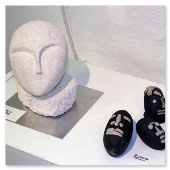 Ausstellung "Visionen" in der Kunstfabrik in Bärnbach. Vernisage und einige Kunstwerke