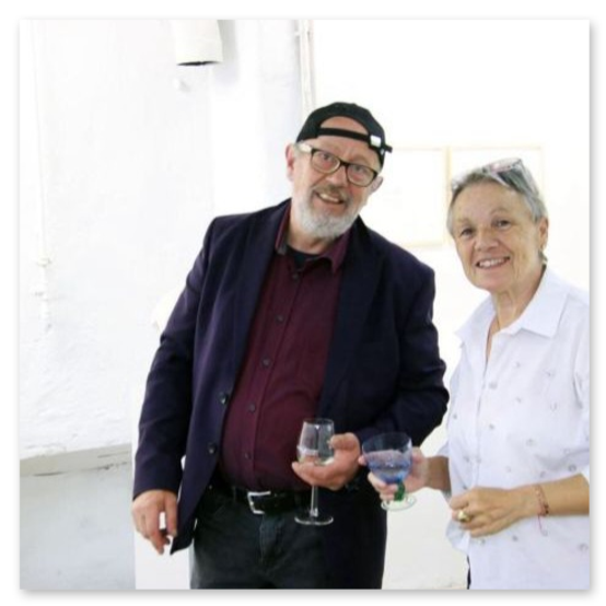 Ausstellung "Visionen" in der Kunstfabrik in Bärnbach. Vernisage und einige Kunstwerke