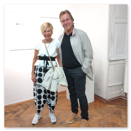 Ausstellung in der Galerie am Zentrum in Graz. Gäste und Kunstwerke