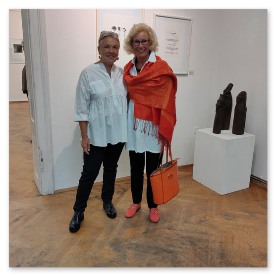Ausstellung in der Galerie am Zentrum in Graz. Gäste und Kunstwerke