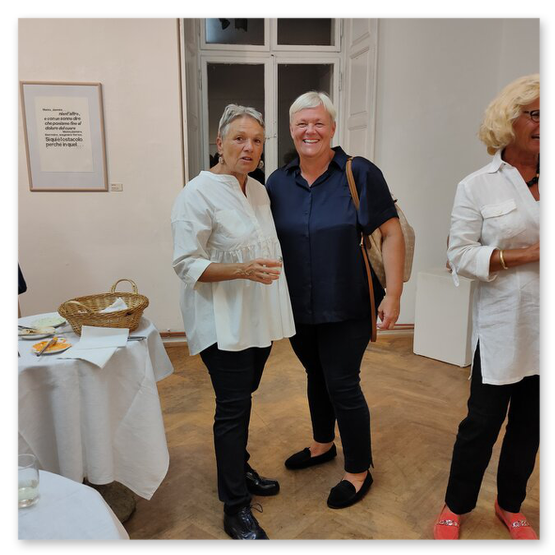 Ausstellung in der Galerie am Zentrum in Graz. Gäste und Kunstwerke