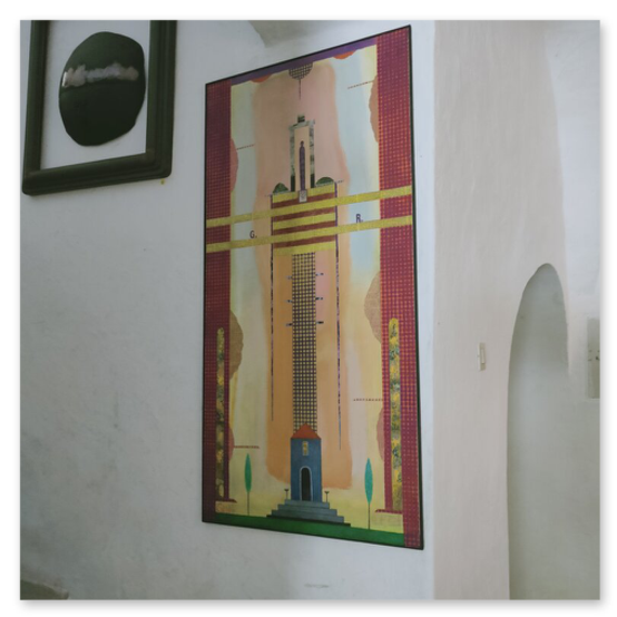 Ausstellung im Schloß Alt Kainach, Skulpturen und Masken aus Keramik, gemeinsam mit Monika Barwig und Hans Giegerl. Reger Andrang bei der Vernisage, mindestens 300 Besucher