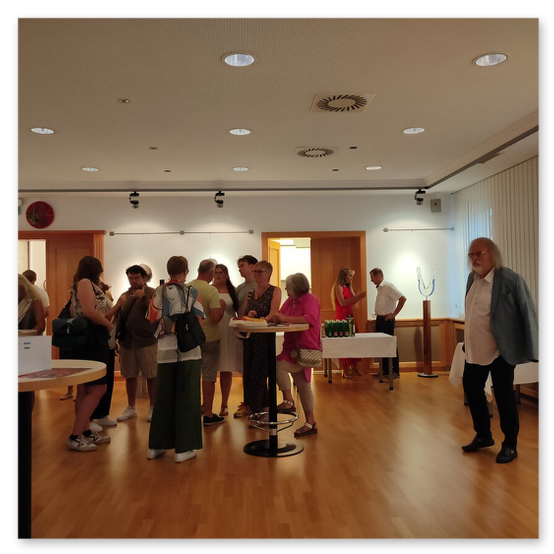 Vernisage "Vom Gestern in Heute" in der Gemeinde in Voitsberg