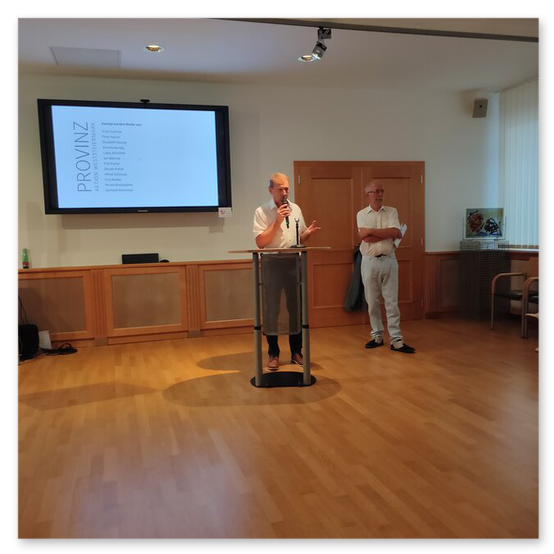 Vernisage "Vom Gestern in Heute" in der Gemeinde in Voitsberg
