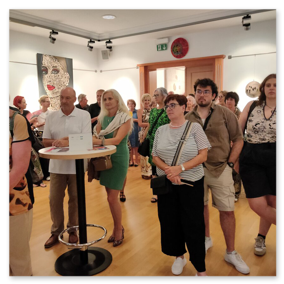 Vernisage "Vom Gestern in Heute" in der Gemeinde in Voitsberg
